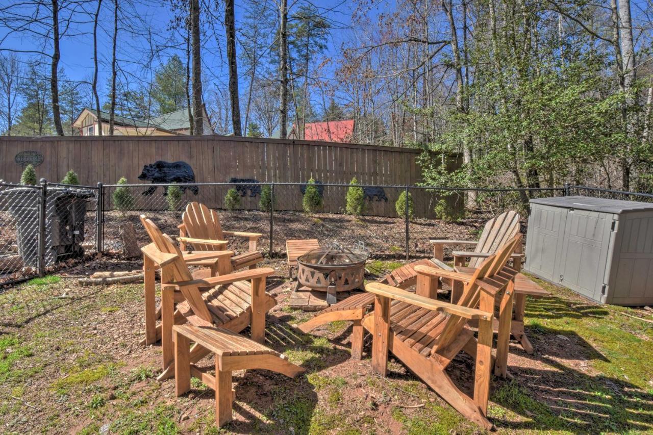 Helen Cabin With Deck And Hot Tub Less Than Half Mi To Main St Exteriér fotografie
